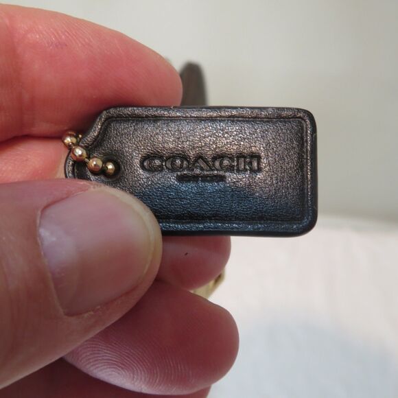 Coach Brown Signature Two Pouch Lined Wallet Clutch - Picture 5 of 7